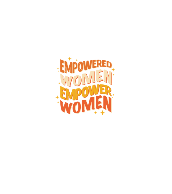 Empowered women empower women model negru pe tricou