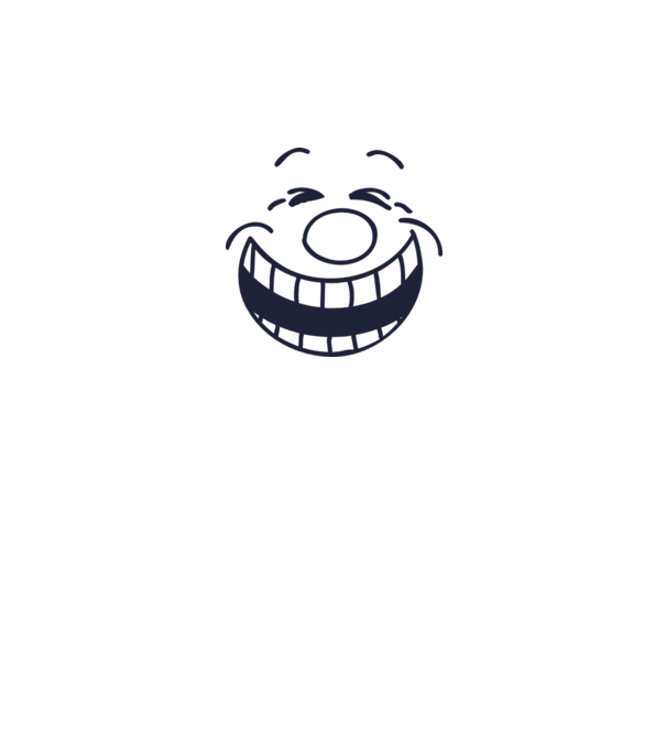 Funny Face Smiley model nisipiu pe tricou