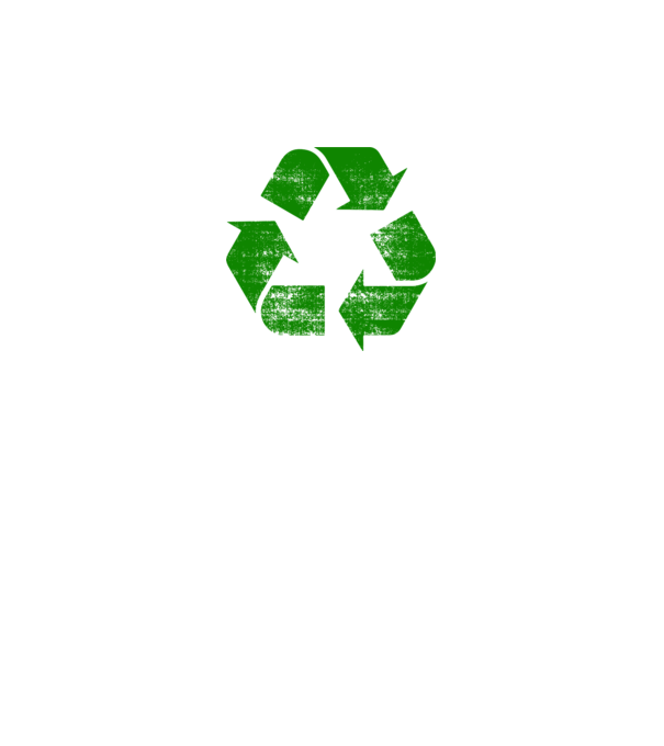 RECYCLE model gri pe tricou