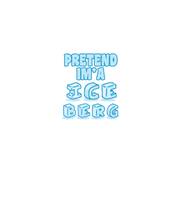 Iceberg carnaval model gri pe tricou