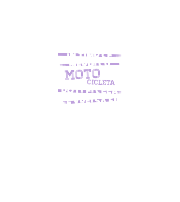 în timp ce mergi cu motocicleta poți fi ceea ce vrei să fii - în acel moment model negru pe tricou