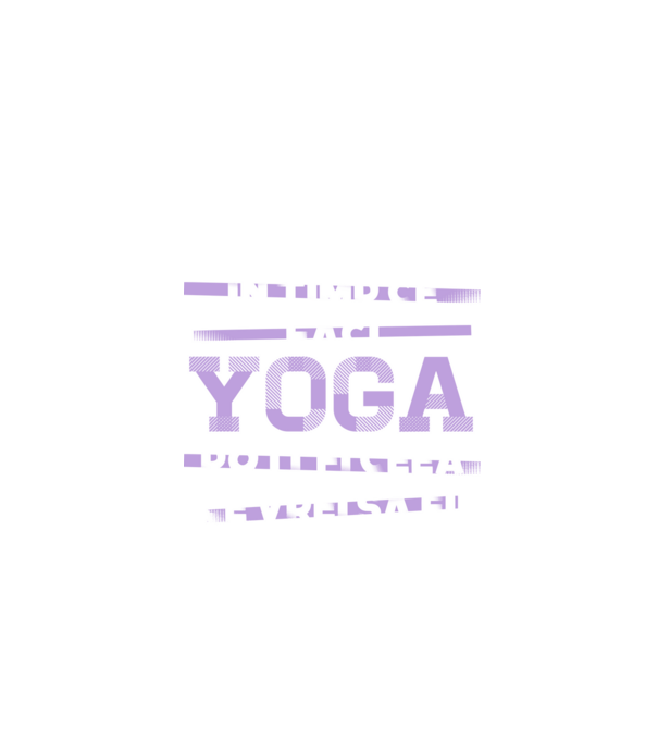 în timp ce faci yoga poți fi ceea ce vrei să fii - în acel moment model negru pe tricou