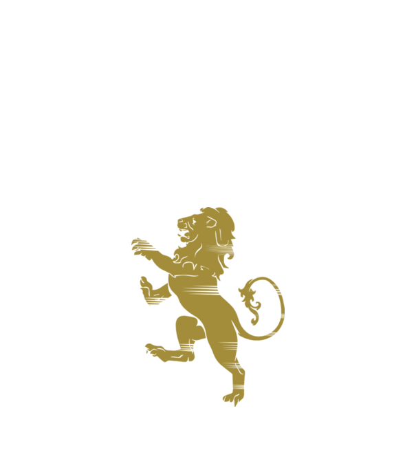 Lion Rampant model negru pe tricou