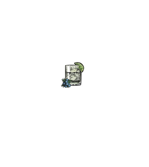 Let the fun be gin model negru pe tricou