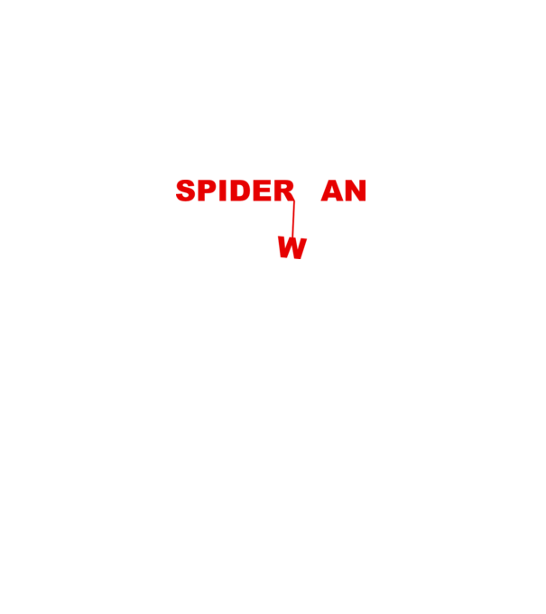 Spider wan model alb pe tricou