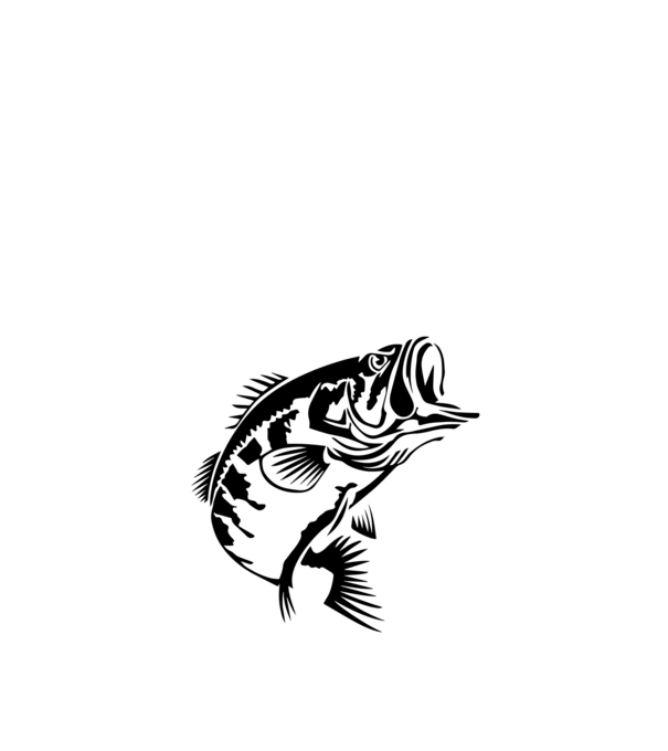 AngryFish model alb pe tricou