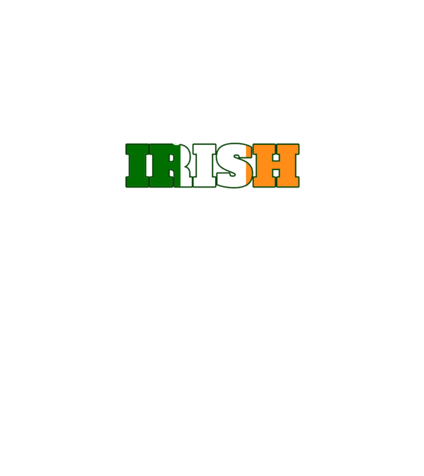 Everyone is irish flag model negru pe tricou