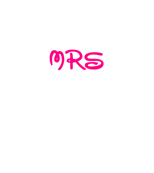 Mrs model alb pe tricou