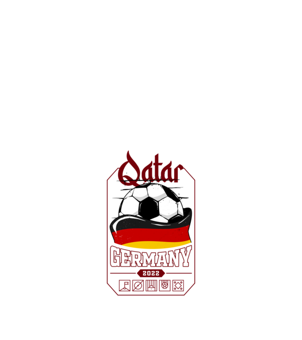 Qatar teams Germany model negru pe tricou
