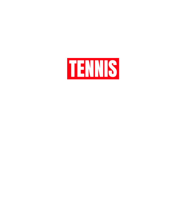 TENNIS HERO model gri pe tricou