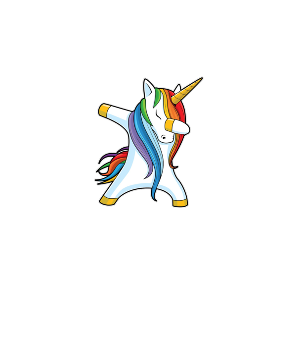 DAB Unicorn 2 model gri pe tricou