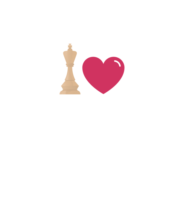 Love chess model negru pe tricou