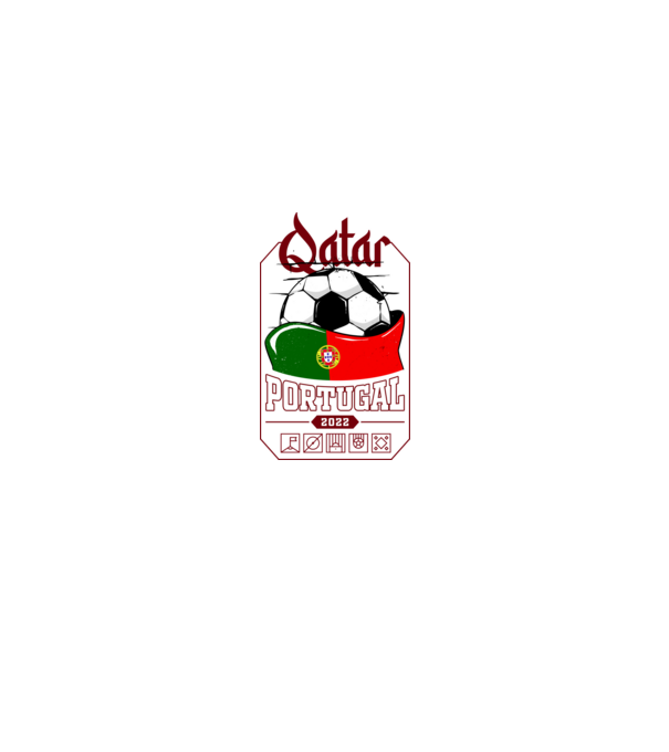 Qatar teams Portugal model negru pe tricou
