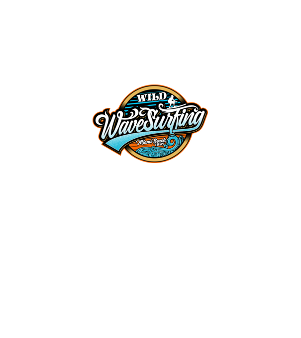 WaveSurfing model negru pe tricou