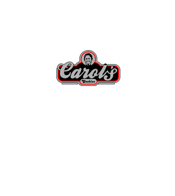 Carols cookies model negru pe tricou