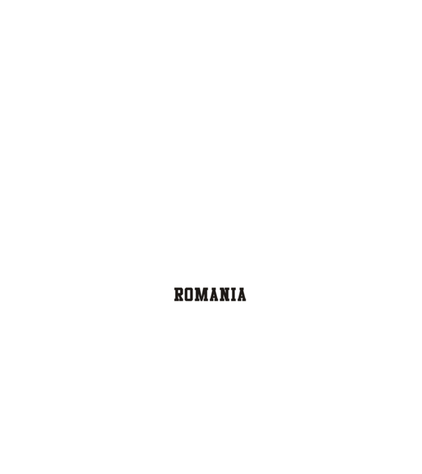 România Bucharest sport model negru pe tricou