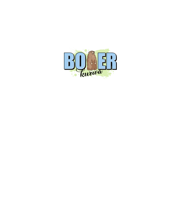 Bober Kurwa model roz deschis pe tricou