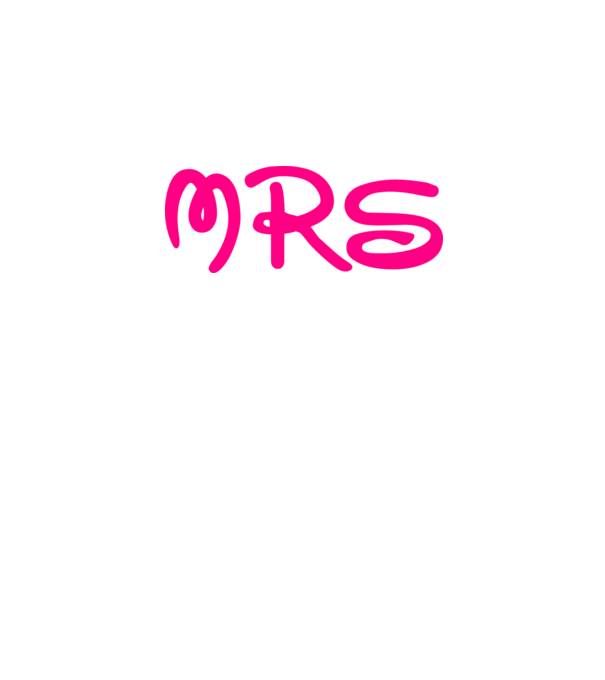 Mrs model alb pe tricou