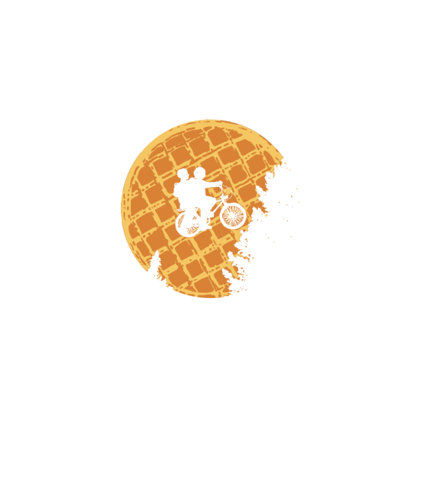 cookie moon stranger things model negru pe tricou