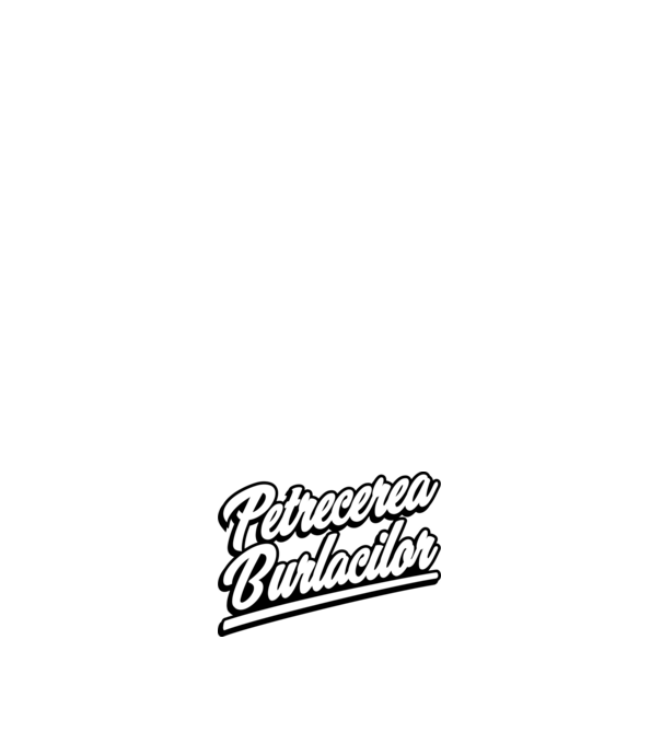 petrecerea burlacilor model alb pe tricou