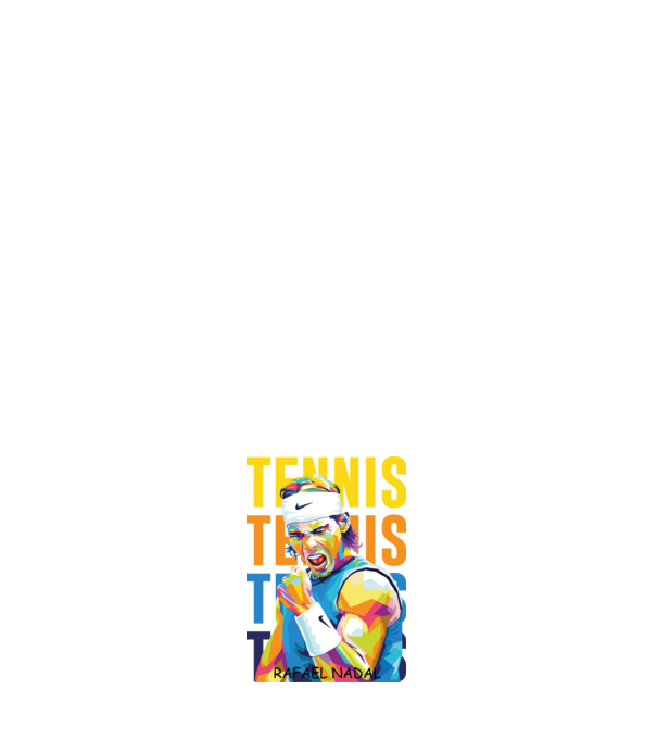 Nadal model albastru închis pe tricou
