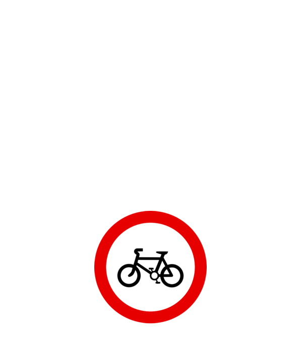 Pistă pentru Biciclete model alb pe tricou