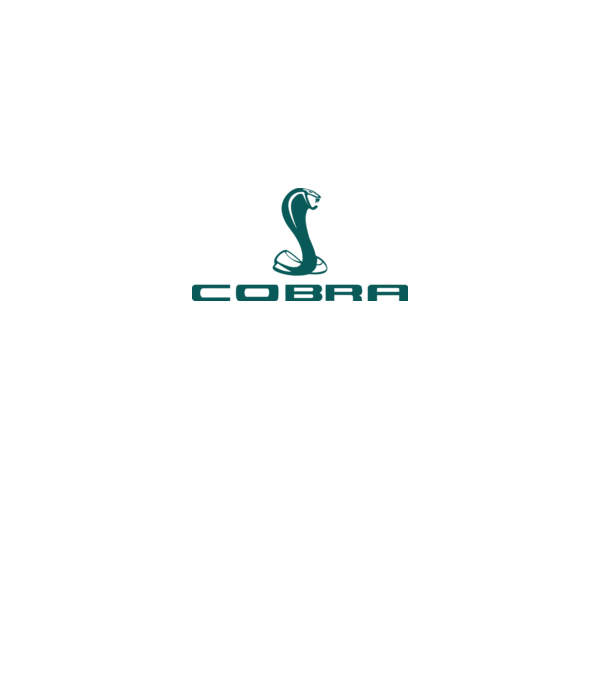 Cobra model alb pe tricou
