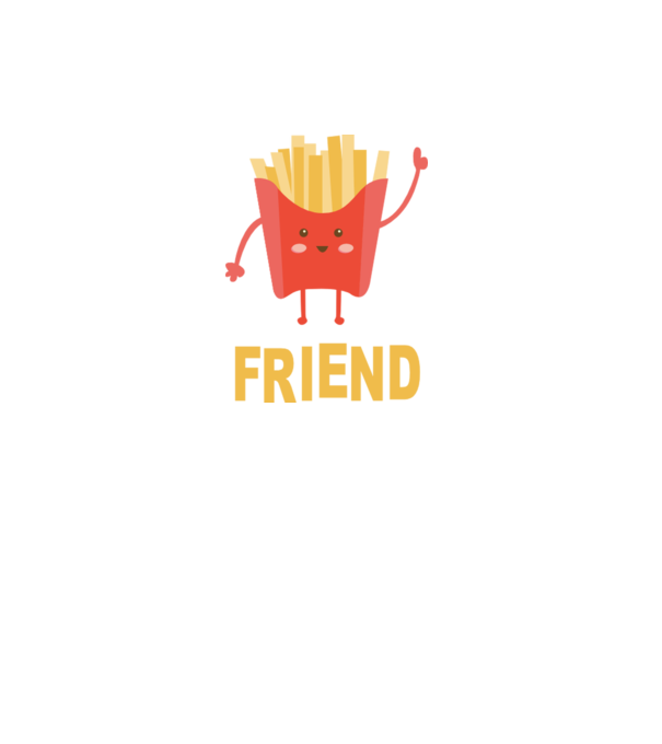 Friends cartofi model gri pe tricou