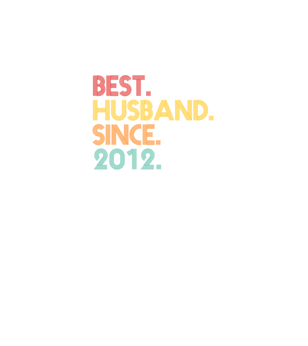 best husband since 2012 retro model negru pe tricou