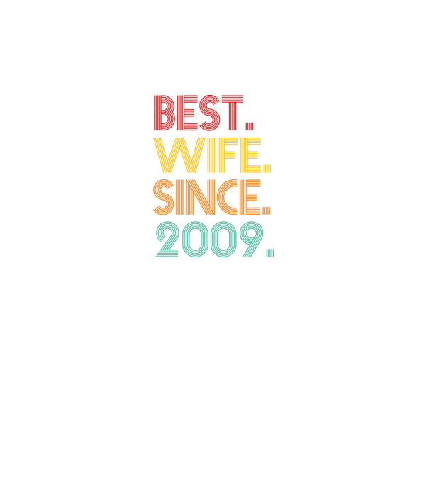 best wife since 2009 retro model gri pe tricou