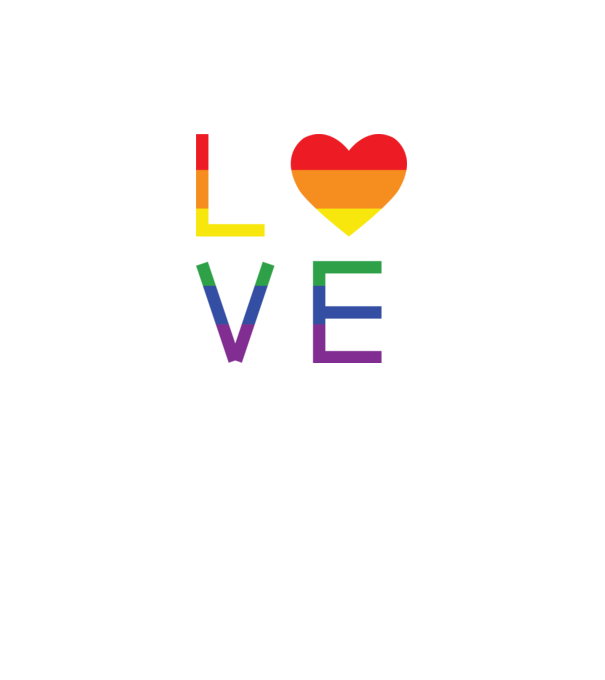 love lgbtq model roz pe tricou