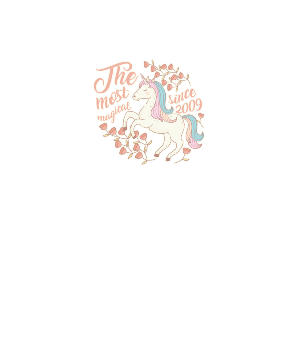 The most magical unicorn 1979 model roz deschis pe tricou