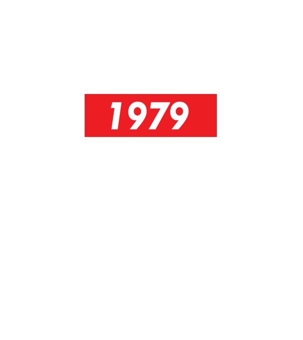 Supreme Birthday 1979 model negru pe tricou