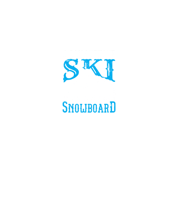 Day without SKI model albastru jeanși pe tricou