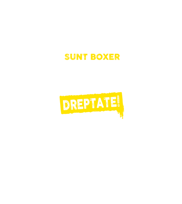 sunt boxer - pentru a economisi timp, să reținem că am întotdeauna dreptate model albastru jeanși pe tricou