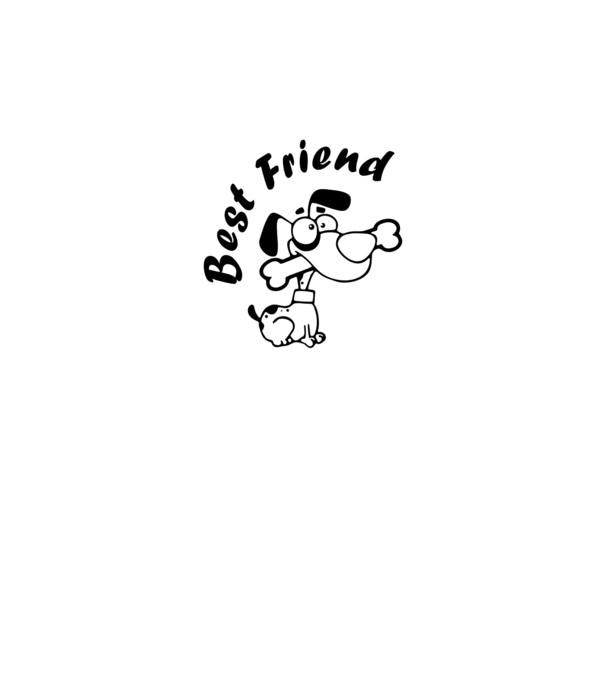 Best Friends model gri pe tricou