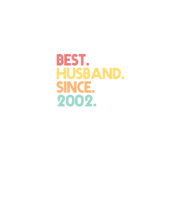 best husband since 2002 retro model negru pe tricou