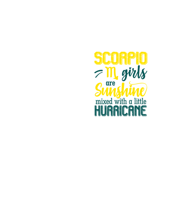 Sunshine with Hurricane SCORPIO model galben neon pe tricou