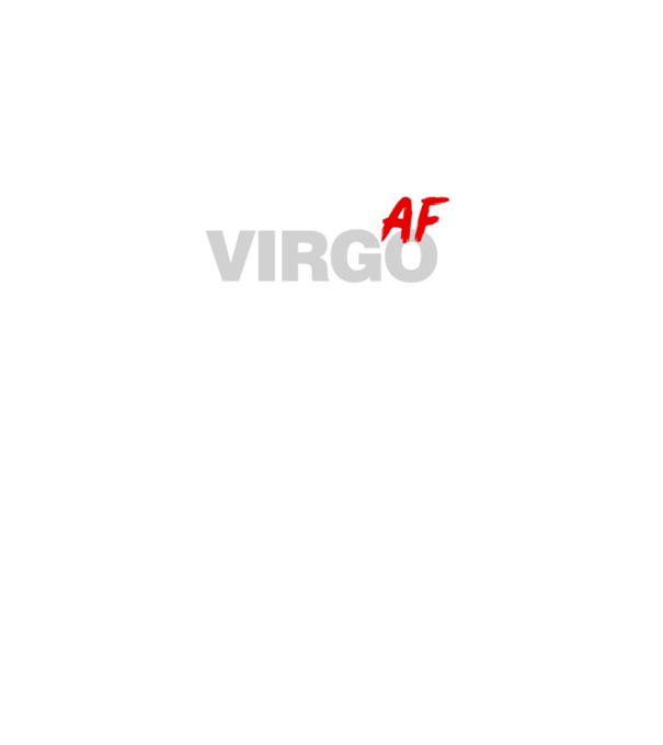 VIRGO as fuck model negru pe tricou