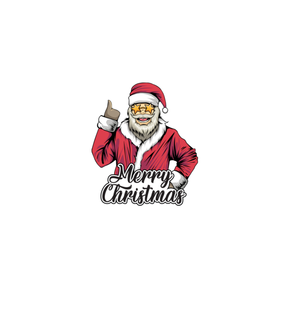 Merry christmas Santa model bordo pe tricou