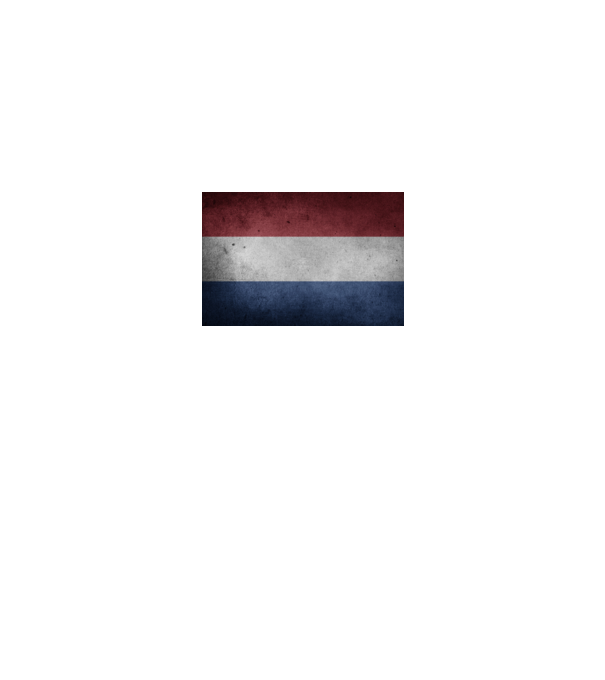 NETHERLANDS model negru pe tricou