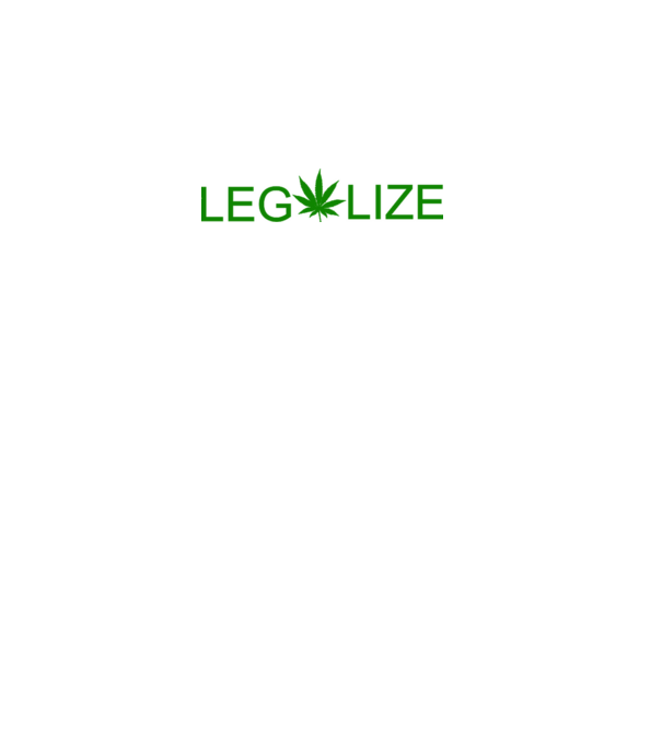 Legalize model negru pe tricou