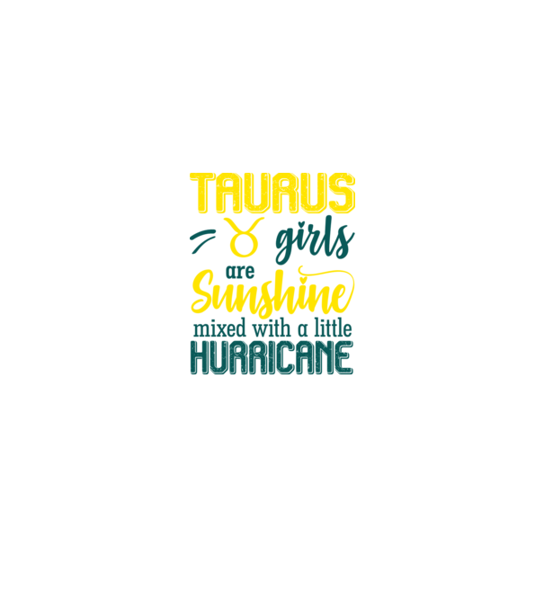 Sunshine with Hurricane TAURUS model negru pe tricou