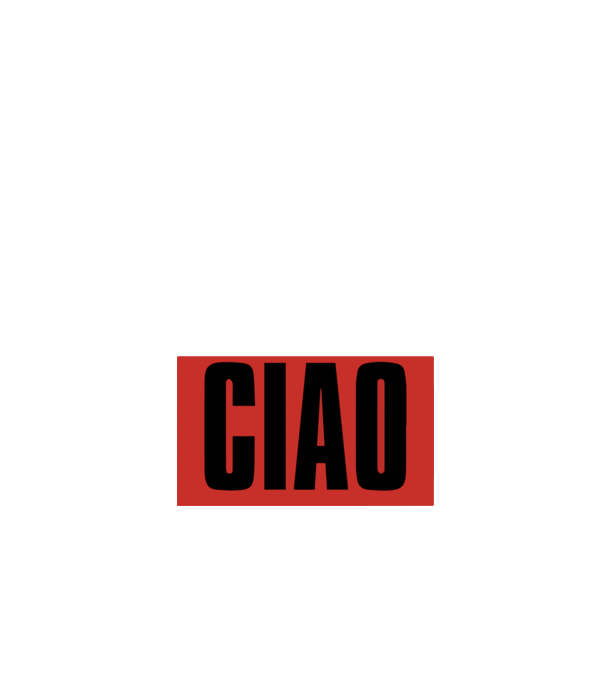 bella ciao model negru pe tricou