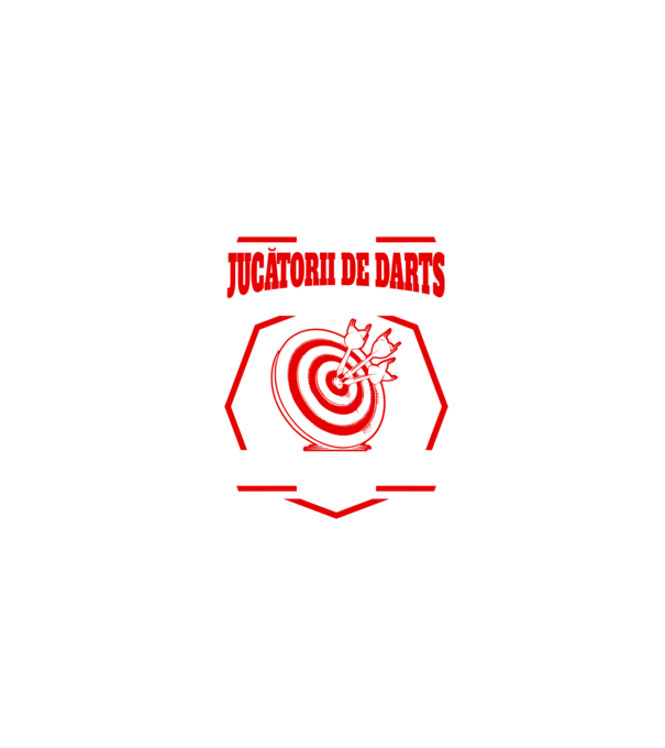 Toți jucătorii de darts sunt creați egali, dar numai cei mai buni sunt născuți în martie. model negru pe tricou