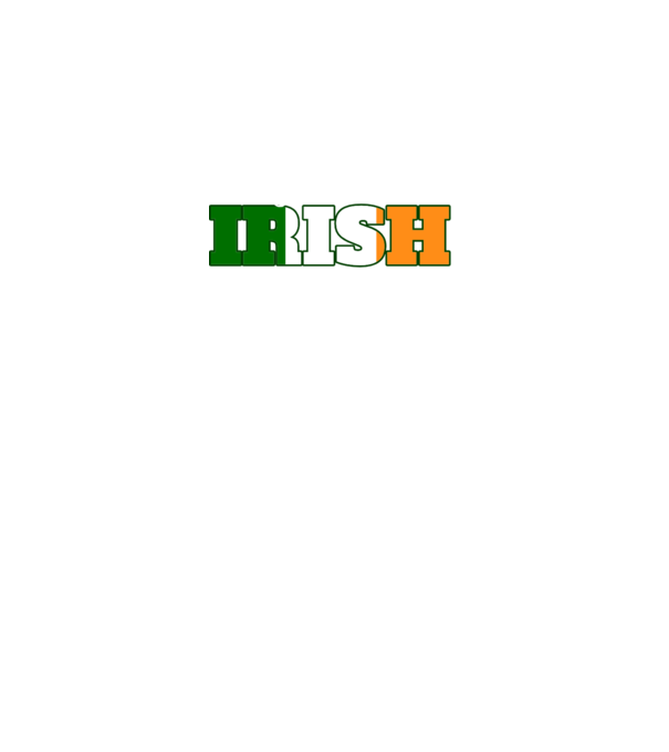 Everyone is irish flag model gri închis pe tricou