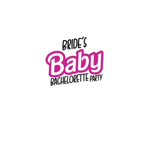 Bride Barbies baby model alb pe tricou