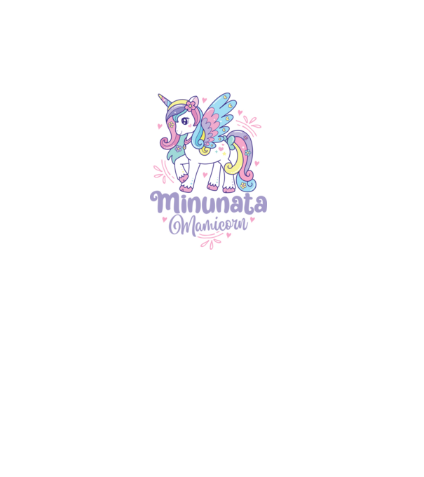 Minunata Mamicorn model alb pe tricou