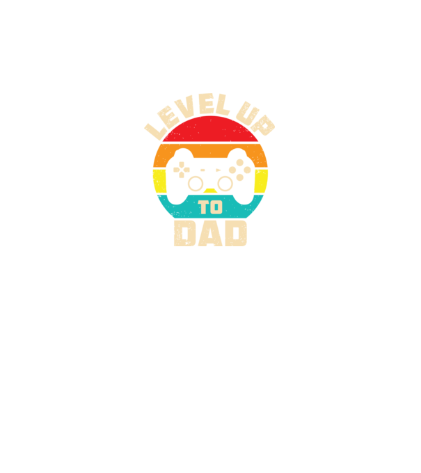 Level Up Dad model verde neon pe tricou