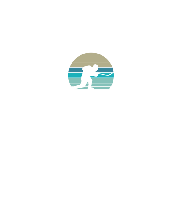 Hockey dad model turcoaz pe tricou